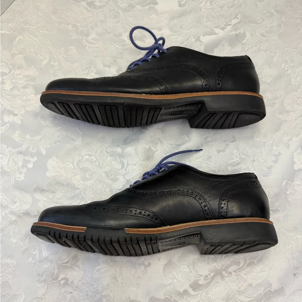 Cole Haan‎ Grand Evolution Great Jones Leather Wingtip Oxford Black 10M Shoe